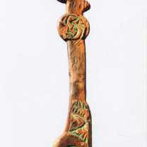 Linzalata Donato - Musa danzante stele 130x20,5 cm